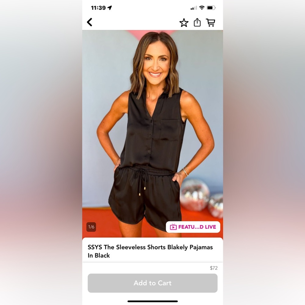 SSYS satin pajamas